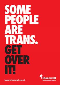 Some People Are Trans Get Over It